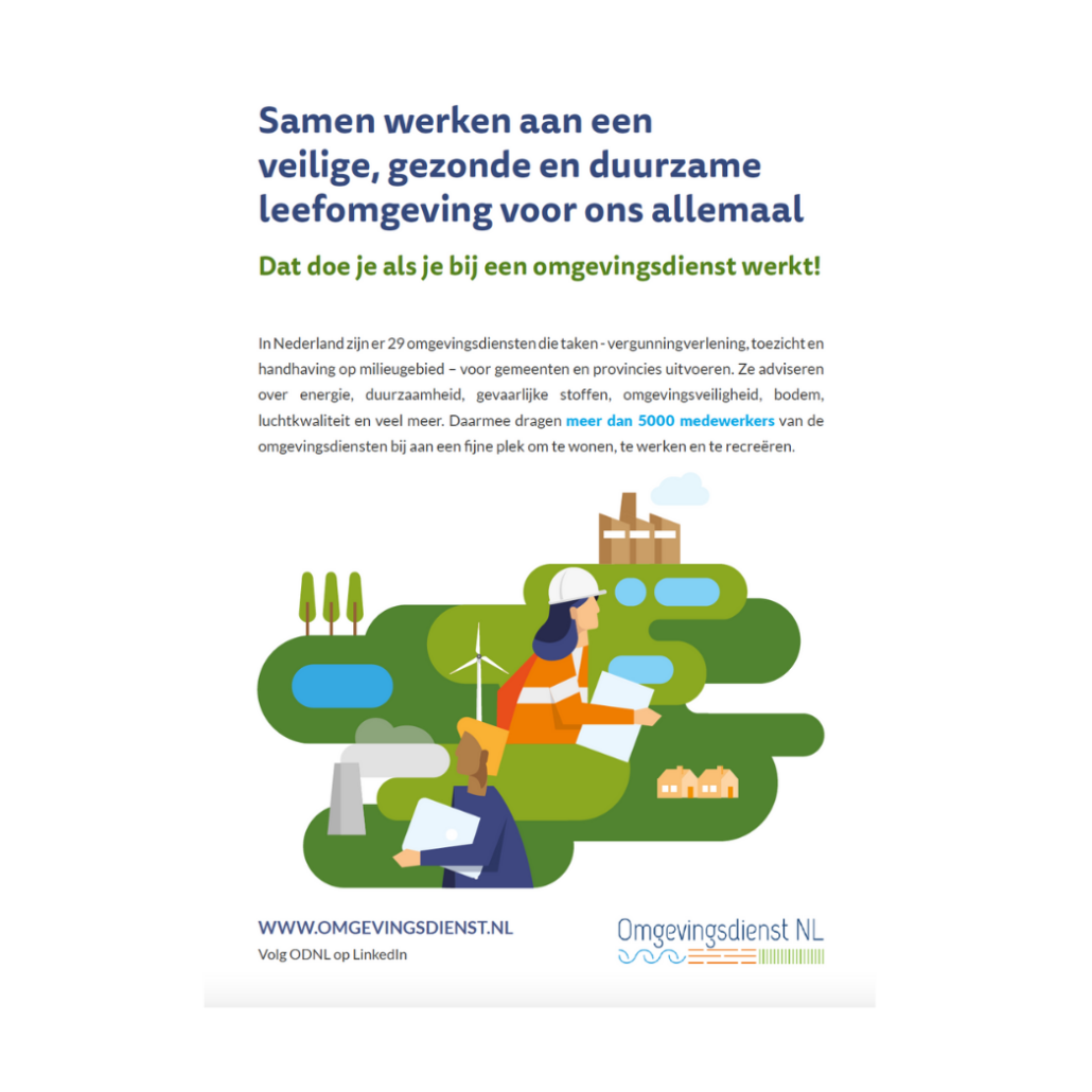 Brochure & illustratie Omgevingsdienst NL