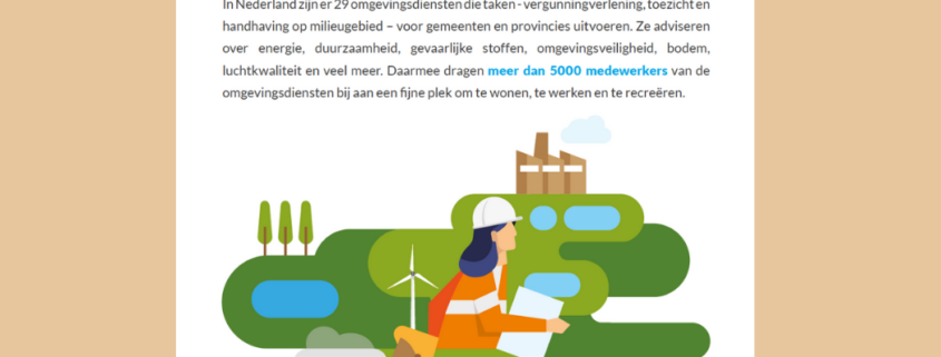 Brochure & illustratie Omgevingsdienst NL